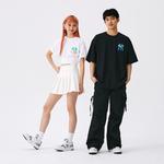 MLB Футболка New York Yankees Basic Collection SS25 Unisex White - фото 9