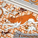 HERMES Шёлковый шарф Multicolor, Multicolor - фото 8