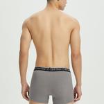 Мужские боксеры Calvin Klein, 1 комплект 3 пары (черный/серый/черный с белым) - фото 2