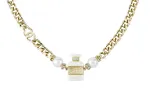 CHANEL Шнуровое ожерелье Women's Gold/Pearl White - фото 4