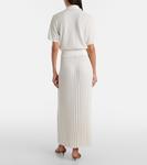 Топ из хлопковой смеси Sundial Shell Christopher Esber, белый - фото 3