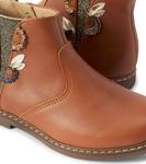 Кожаные ботильоны City Daisy Pom D'Api, цвет nappa dk camel - фото 4