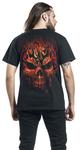 Футболка Spiral Skull Blast, черный - фото 6