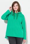 Толстовка с капюшоном Ulla Popken, темно-зеленый - фото 3