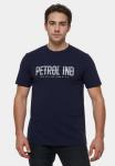 Футболка Petrol Industries Print T-shirt, Deep Black/Black - фото