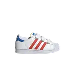 Кроссовки Adidas LEGO x Superstar J, белый - фото