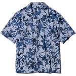 Рубашка унисекс Uniqlo, синий - фото 2