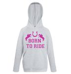 Толстовка «Рожденный кататься» 60 SECOND MAKEOVER, серый - фото