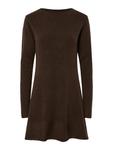 Вязаное платье PIECES PCJunna, темно-коричневый - фото