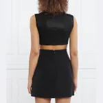 Укороченный топ Just Cavalli, черный - фото 3