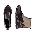 Ботильоны REMONTE, Umbra/Dark brown/Black - фото 9