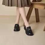 Лоферы женские Gemeiq, коричневый - фото 13