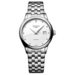 LONGINES Часы Women's Military Flag Collection Watch, White Dial - фото