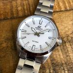 Мужские часы EDIFICE белые EFV-100D-7AV CASIO - фото 5