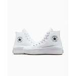 Кеды Converse Chuck Taylor All Star Move Hi, белые, унисекс - фото 5