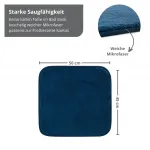 Коврик для ванной Sleepling, темно-синий - фото 2