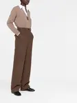 Широкие брюки Hose THE ROW, коричневый - фото 6