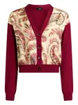 Кардиган с узором пейсли ETRO, красный - фото