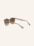 Солнцезащитные очки rb4305 Ray-Ban, цвет 616613 - BEIGE/BRAUN - фото 4