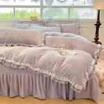 LUOLAI HOME Комплект постельного белья, 200 см, 4 предмета - фото 6