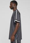 Футболка с принтом OVERSIZED STRIPED TEE Urban Classics, черный - фото 7