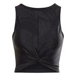 Блестящая майка-топ с рисунком для йоги Reebok, цвет Black_Hd0927 - фото 5