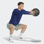 Мужские шорты Train Essentials Logo Training Adidas, зеленый - фото 4