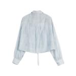 ELLE Рубашка Women's Blue Lapel Moderate - фото 2