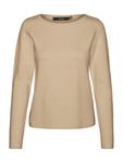 Свитер VERO MODA VMGOLD NEEDLE, Dark beige - фото