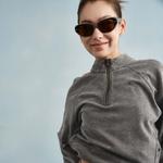 Свитшот Европейская версия Women's Champion, хаки - фото 6