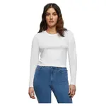 Лонгслив Build Your Brand Short, белый - фото