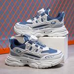 Детские кроссовки для бега WARRIOR, серый/синий - фото 2