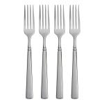Набор из 4 обеденных вилок Oneida Easton, стальной - фото