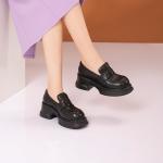 Лоферы женские низкие черные Anthony Miles - фото 6