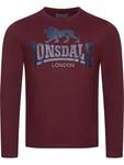 Лонгслив Lonsdale Longsleeve, синий - фото