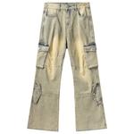 XINYINSU Джинсы унисекс Yellow Mud - фото 3