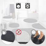 Коврик для ванной Erwin Müller 46603-S21, 80x27x80 см, антрацитовый - фото 3