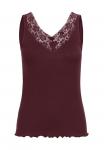 Топ Kaffe JENNA, Zinfandel/Dark Red - фото 5