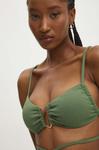 Бикини-топ Answear Lab, зеленый - фото 5