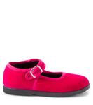 Бархатные балетки PèPè, Lampone - фото 3