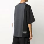 Футболка унисекс черная We11Done, черный - фото 4