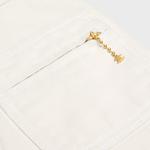 Джинсы женские белые Celine - фото