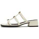 Скелетон Слайд Тапочки Женские BASTO, коричневый - фото 3