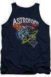 Майка для взрослых DC Comics Astronomy Gildan, темно-синий - фото