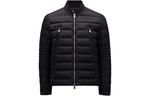 Пуховик мужской черный Moncler - фото