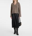 Юбка миди из шелка Carnet Max Mara, Nero - фото 2