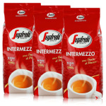 Кофе Segafredo Intermezzo эспрессо в зернах 1 кг — крепкий и пряный (3 шт. в упаковке) - фото