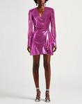 Мини-платье Patrizia Pepe Sera, фиолетовый - фото 2