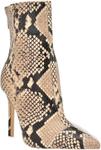 GUESS Simone Zip-Up Heel Booties, Medium Natural 101 - фото