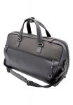 Дорожная сумка Boston Weekender кожаная 48 см JUMP, черный - фото 2